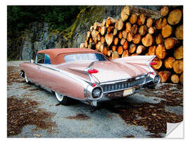 Wandsticker 1959 Cadillac Eldorado Biarritz Convertible IV