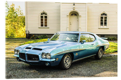 Akrylbilde 1971 Pontiac GTO The Judge Clone I