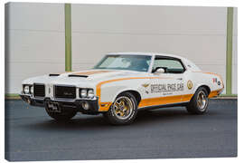 Obraz na płótnie 1972 Oldsmobile Cutlass Hurst Pace Car Hardtop Coupé I - American Cars 1920 - 2020