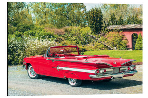 Aluminium print 1960 Chevrolet Impala Convertible II