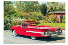 Quadro em PVC 1960 Chevrolet Impala Convertible II