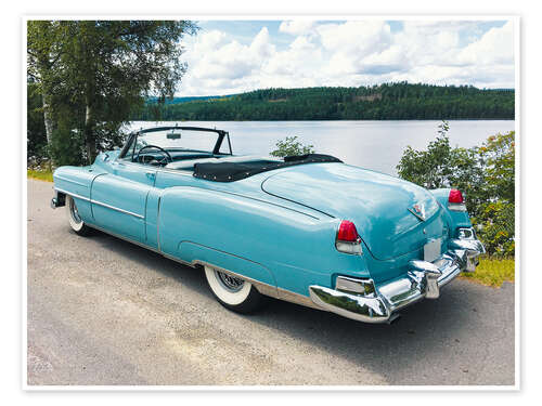 Poster 1951 Cadillac Series 62 Convertible II