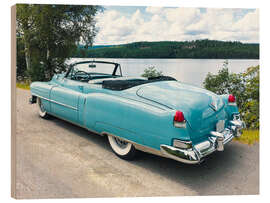 Cuadro de madera 1951 Cadillac Series 62 Convertible II