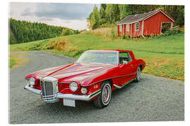 Akrylbilde 1972 Stutz Blackhawk Coupé I - American Cars 1920 - 2020