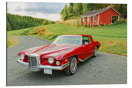Tableau en aluminium 1972 Stutz Blackhawk Coupé I - American Cars 1920 - 2020