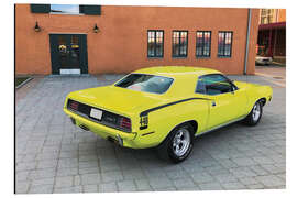 Tableau en aluminium 1970 Plymouth Cuda Hardtop Coupé II - American Cars 1920 - 2020