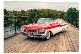 Akrylbilde 1957 Mercury Monterey Convertible I - American Cars 1920 - 2020