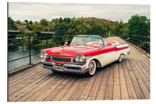 Aluminium print 1957 Mercury Monterey Convertible I
