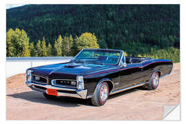 Wall sticker 1966 Pontiac GTO Convertible I