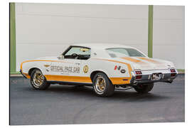 Tableau en aluminium 1972 Oldsmobile Cutlass Hurst Pace Car Hardtop Coupé II - American Cars 1920 - 2020