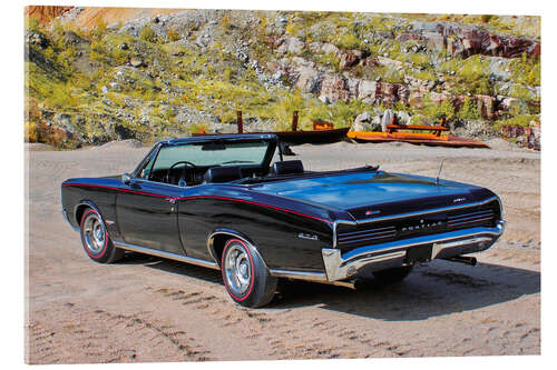 Quadro em acrílico 1966 Pontiac GTO Convertible II