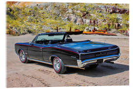 Quadro em acrílico 1966 Pontiac GTO Convertible II