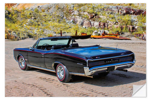 Wall sticker 1966 Pontiac GTO Convertible II