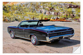 Wall sticker 1966 Pontiac GTO Convertible II