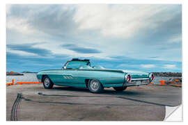 Wall sticker 1963 Ford Thunderbird Sports Roadster Convertible II