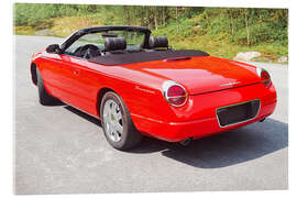 Quadro em acrílico 2002 Ford Thunderbird Convertible II