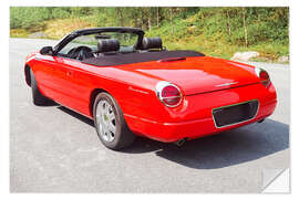 Wall sticker 2002 Ford Thunderbird Convertible II