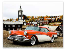 Wall print 1957 Buick Special Hardtop Coupé I - American Cars 1920 - 2020