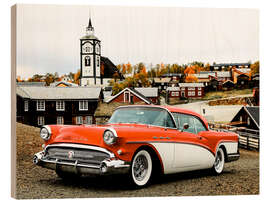 Wood print 1957 Buick Special Hardtop Coupé I - American Cars 1920 - 2020