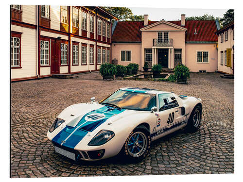 Obraz na aluminium 1968 Ford GT 40 MK1 Replika Coupé I