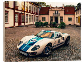 Wood print 1968 Ford GT 40 MK1 Replika Coupé I