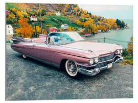 Tableau en aluminium 1959 Cadillac Eldorado Biarritz Convertible I - American Cars 1920 - 2020