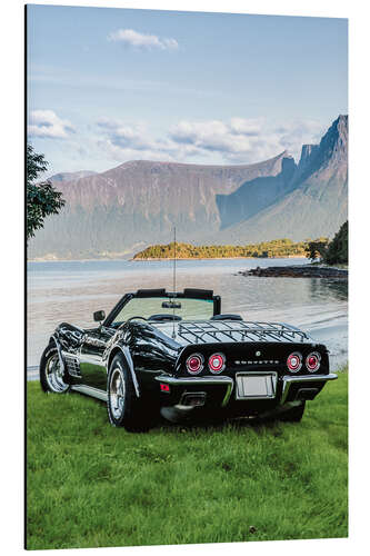 Tableau en aluminium 1971 Chevrolet Corvette C3 Cabrio II