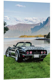 Quadro em PVC 1971 Chevrolet Corvette C3 Cabrio II
