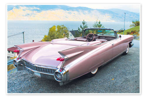 Poster 1959 Cadillac Eldorado Biarritz Convertible VI