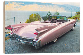Wood print 1959 Cadillac Eldorado Biarritz Convertible VI - American Cars 1920 - 2020