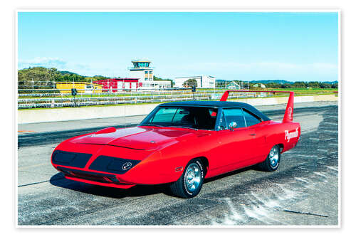 Póster 1970 Plymouth Road Runner Superbird Hardtop Coupé I
