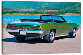 Obraz na płótnie 1969 Pontiac Firebird Convertible II - American Cars 1920 - 2020