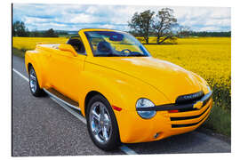 Tableau en aluminium 2003 Chevrolet SSR Pickup Roaster I - American Cars 1920 - 2020