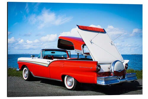 Stampa su alluminio 1957 Ford Fairline 500 Skyliner Convertible II