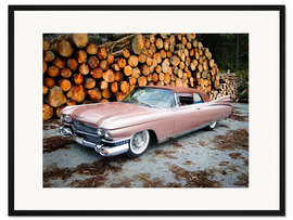 Gerahmter Kunstdruck 1959 Cadillac Eldorado Biarritz convertible III