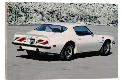 Obraz na drewnie 1974 Pontiac Firebird Trans Am Hardtop Coupé II