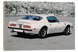 Obraz na drewnie 1974 Pontiac Firebird Trans Am Hardtop Coupé II - American Cars 1920 - 2020