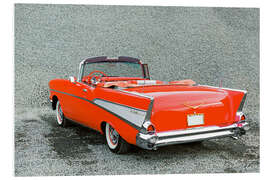 Quadro em PVC 1957 Chevrolet Bel Air Convertible II