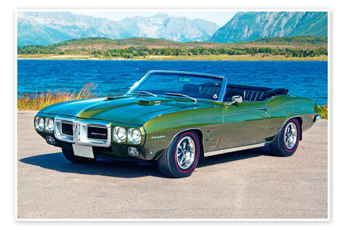 Poster 1969 Pontiac Firebird Convertible I