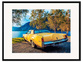 Gerahmter Kunstdruck 1971 Lincoln Continental Mark III, II