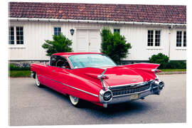 Stampa su vetro acrilico 1959 Cadillac Series 62 Hardtop Coupé II - American Cars 1920 - 2020