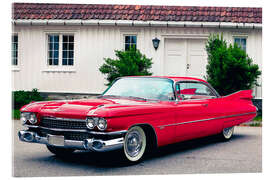 Akrylbillede 1959 Cadillac Series 62 Hardtop Coupé I - American Cars 1920 - 2020