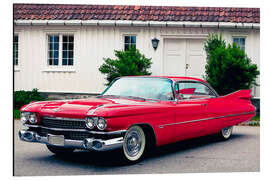 Tableau en aluminium 1959 Cadillac Series 62 Hardtop Coupé I - American Cars 1920 - 2020
