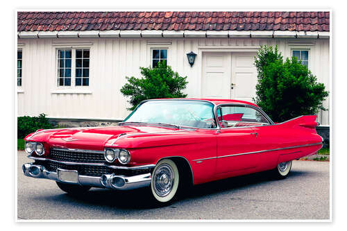 Poster 1959 Cadillac Series 62 Hardtop Coupé I