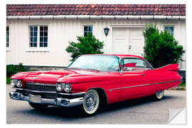 Wandsticker 1959 Cadillac Series 62 Hardtop Coupé I