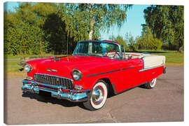 Leinwandbild 1955 Chevrolet Bel Air Convertible III