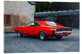 Obraz na szkle akrylowym 1969 Dodger Charger RT Hardtop Coupé II - American Cars 1920 - 2020