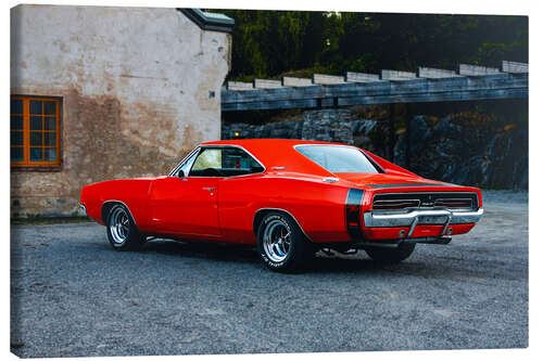 Leinwandbild 1969 Dodger Charger RT Hardtop Coupé II