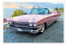 Wall print 1959 Cadillac Eldorado Biarritz Convertible V - American Cars 1920 - 2020