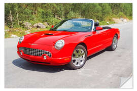 Wall sticker 2002 Ford Thunderbird Convertible I